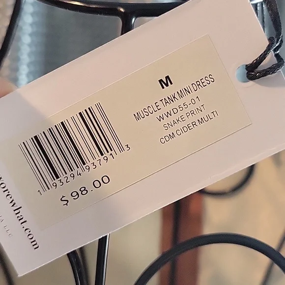 WeWoreWhat Animal Print Mini Dress - Picture 2 of 4